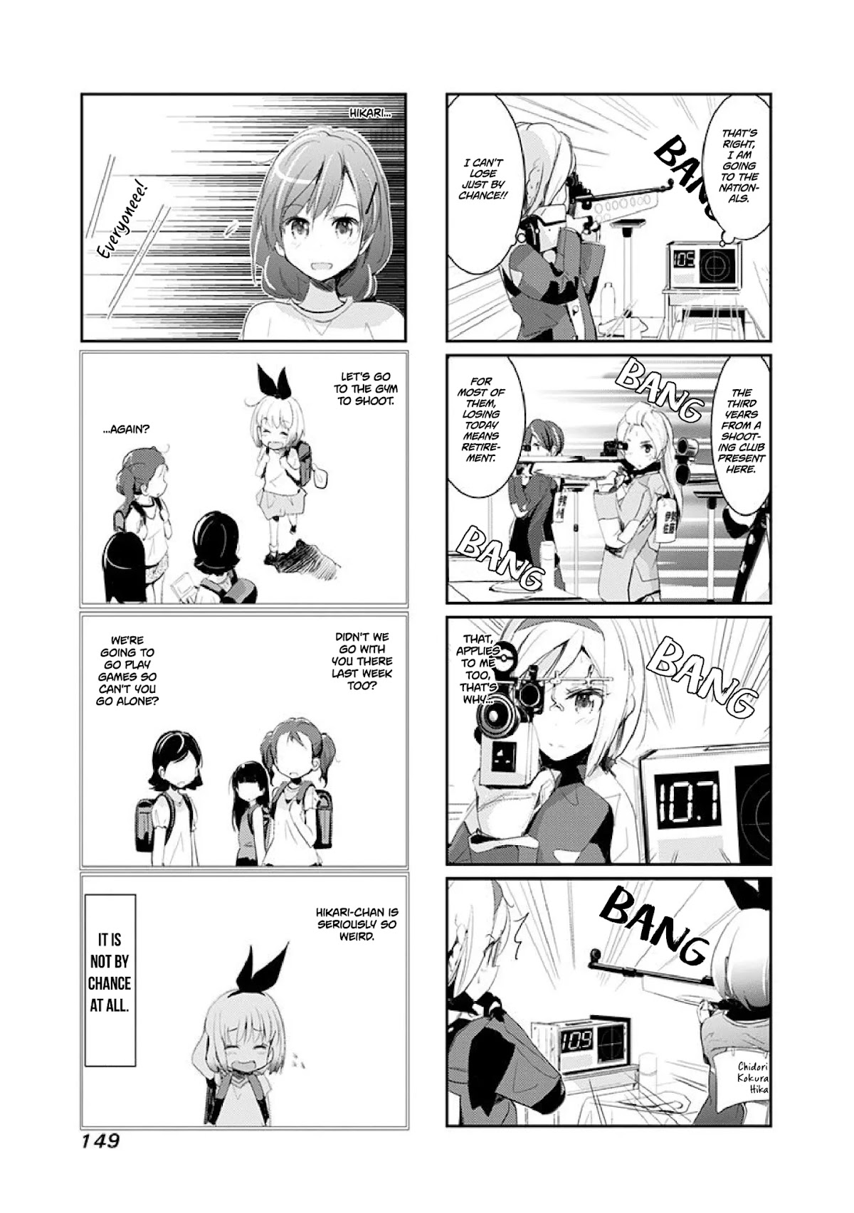 Rifle is Beautiful Chapter 18 page 8 - Chapter 18: The preliminaries where the nationals are at play finally start
