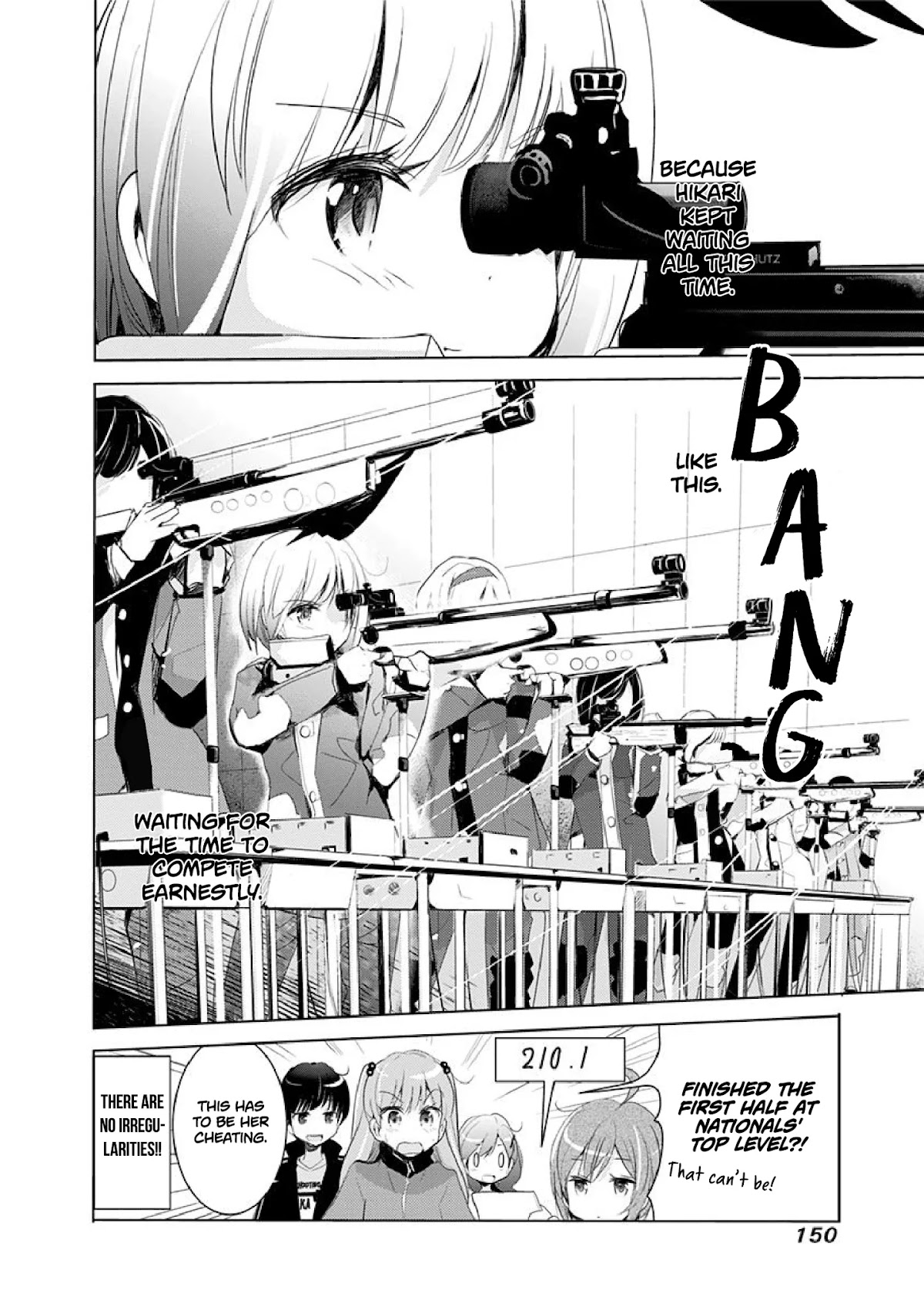 Rifle is Beautiful Chapter 18 page 9 - Chapter 18: The preliminaries where the nationals are at play finally start