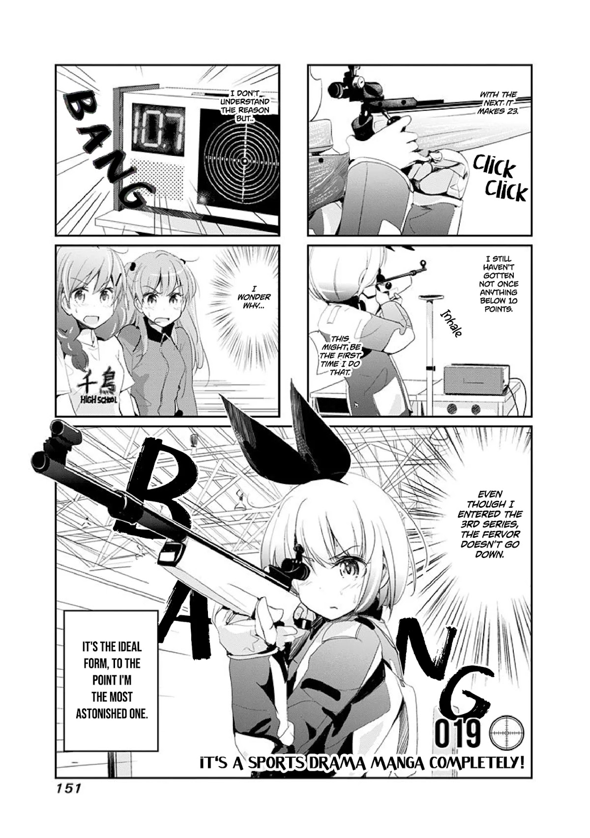 Rifle is Beautiful Chapter 19 page 2 - Chapter 19: It's a sports drama manga completely!