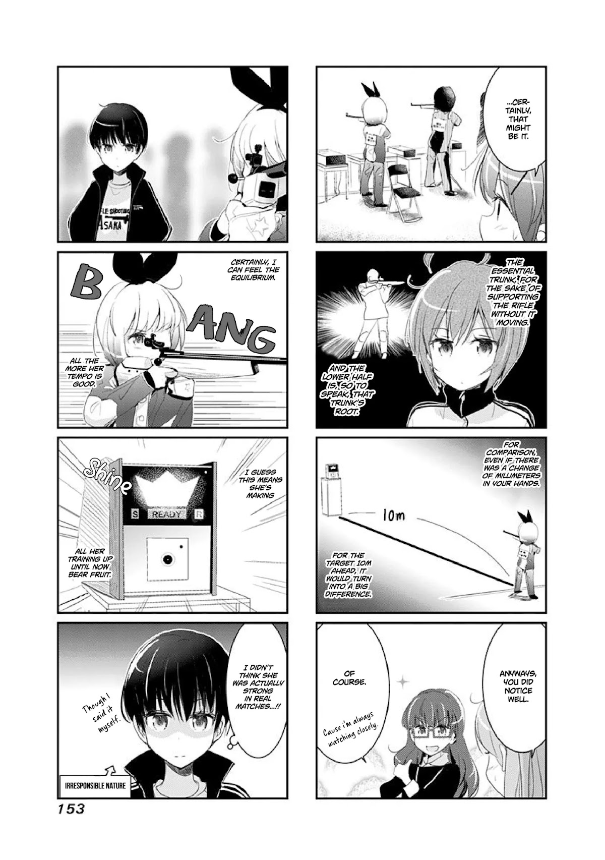 Rifle is Beautiful Chapter 19 page 4 - Chapter 19: It's a sports drama manga completely!