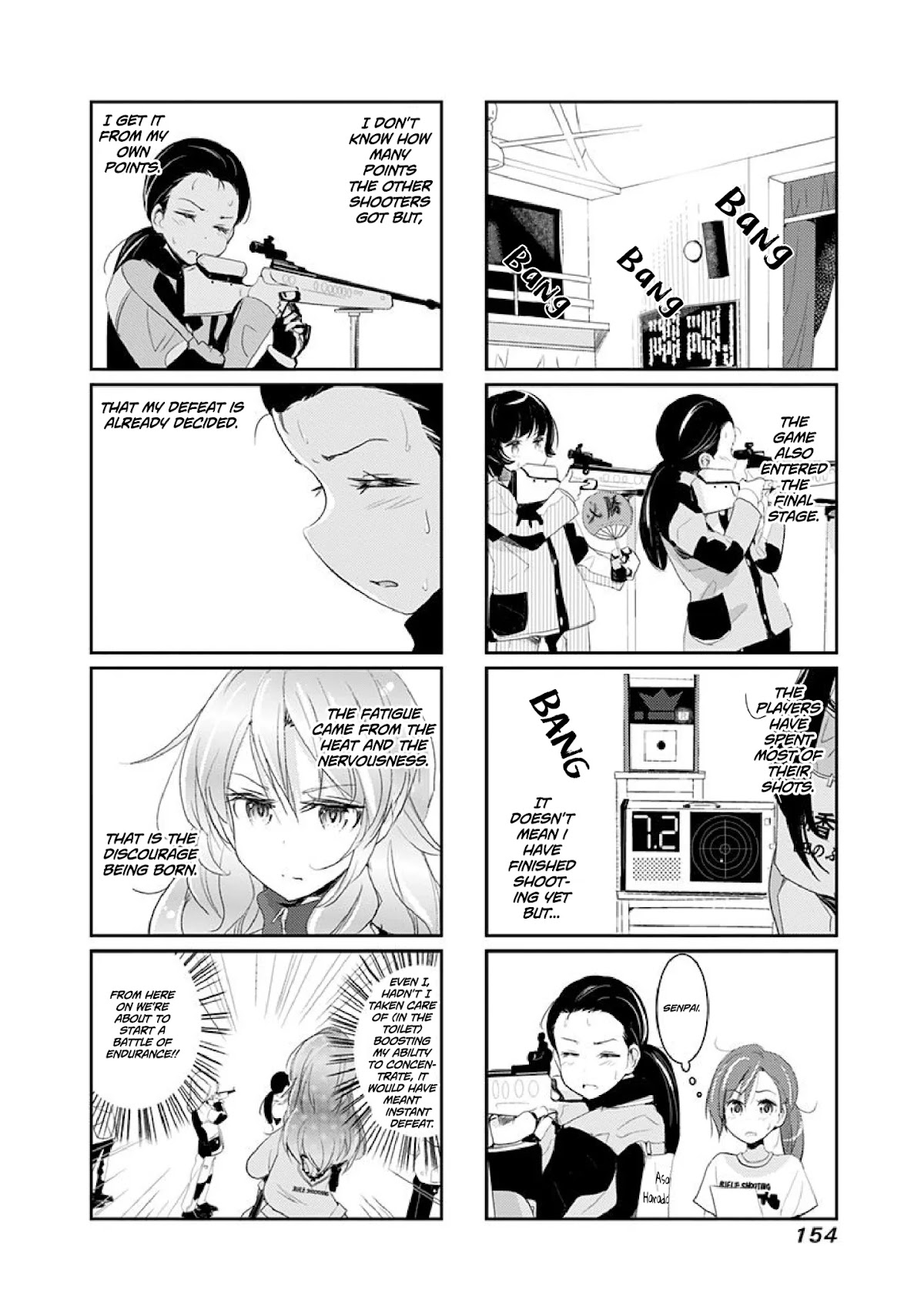 Rifle is Beautiful Chapter 19 page 5 - Chapter 19: It's a sports drama manga completely!