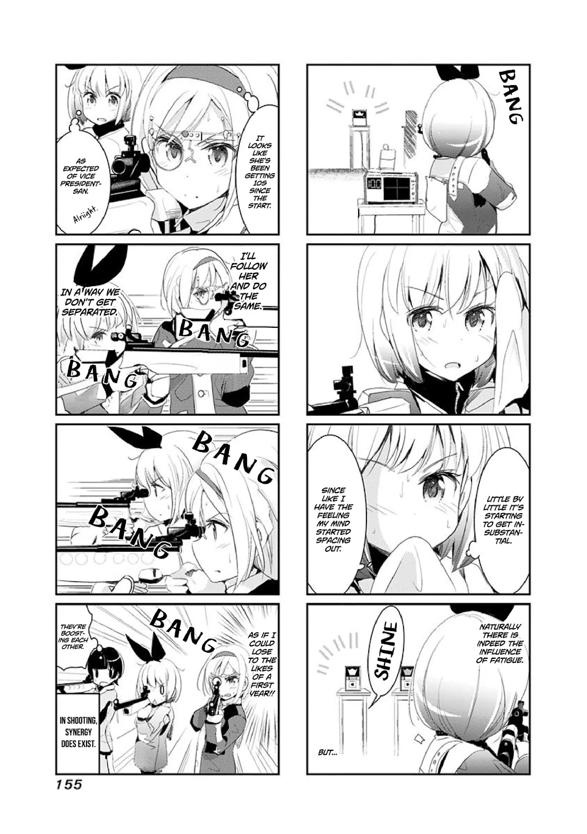 Rifle is Beautiful Chapter 19 page 6 - Chapter 19: It's a sports drama manga completely!