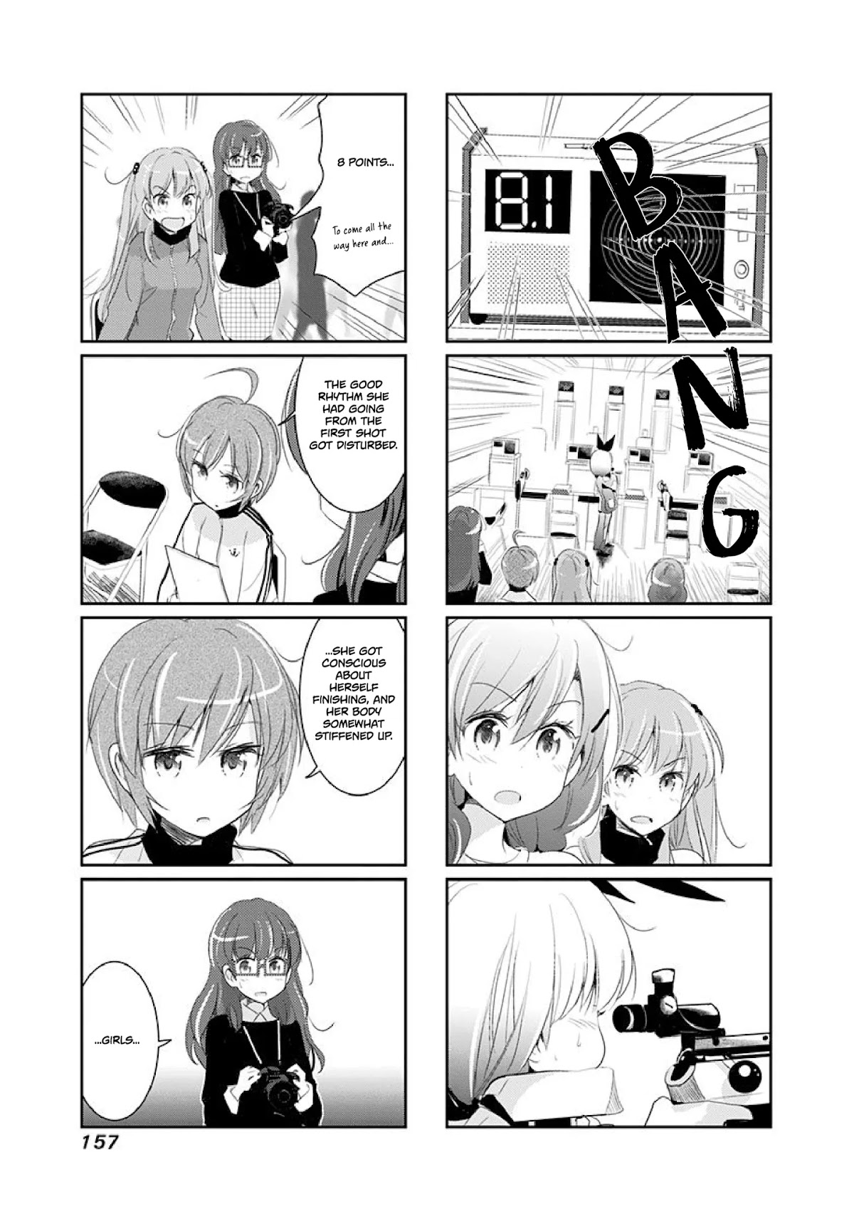 Rifle is Beautiful Chapter 19 page 8 - Chapter 19: It's a sports drama manga completely!