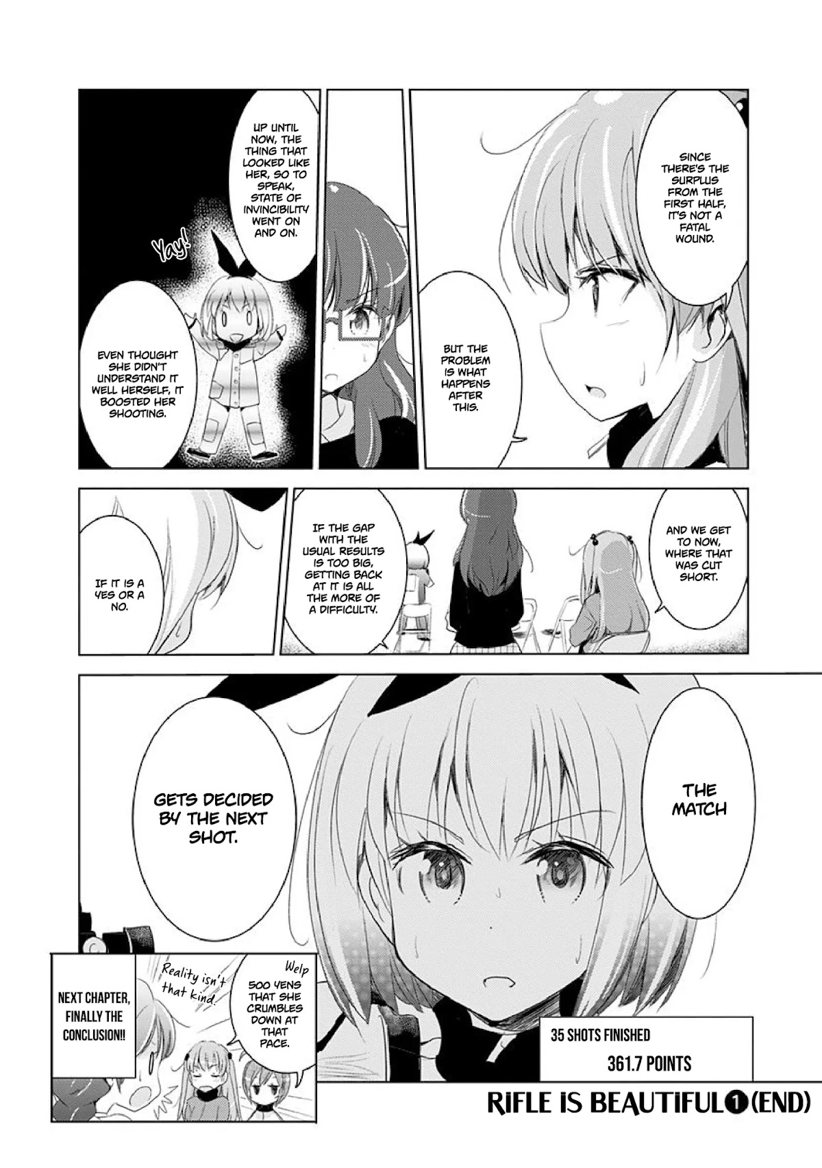 Rifle is Beautiful Chapter 19 page 9 - Chapter 19: It's a sports drama manga completely!
