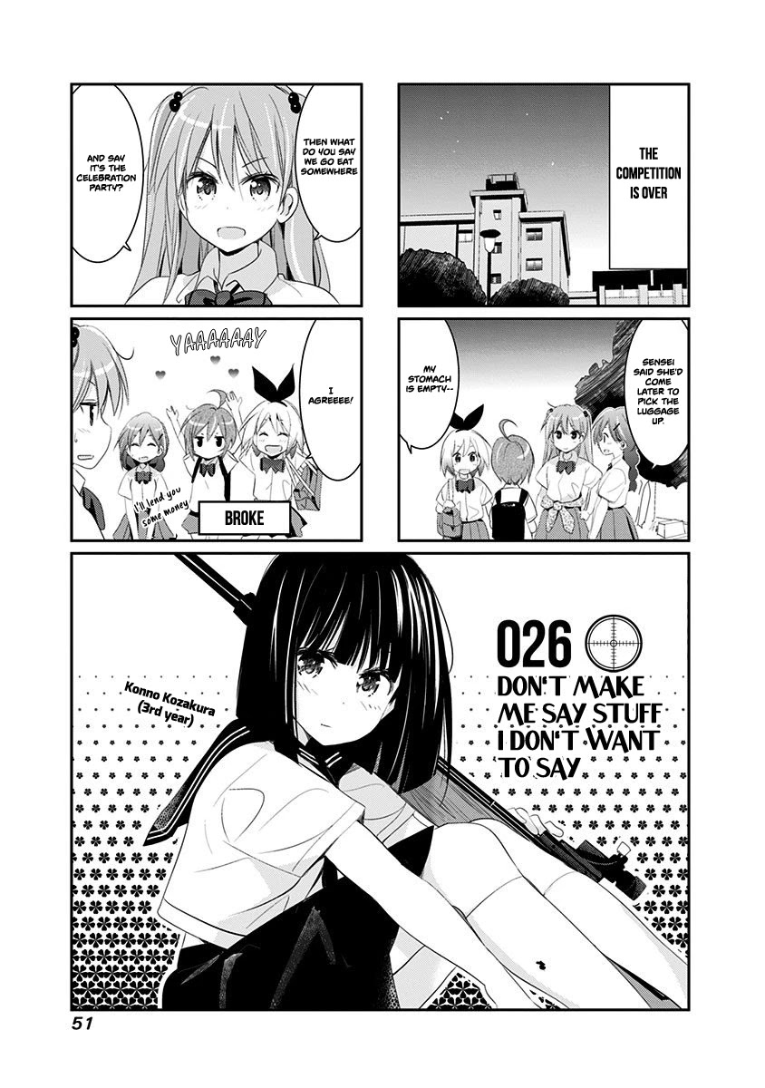 Rifle is Beautiful Chapter 26 page 2 - Chapter 26: Don't make me say stuff i don't want to say