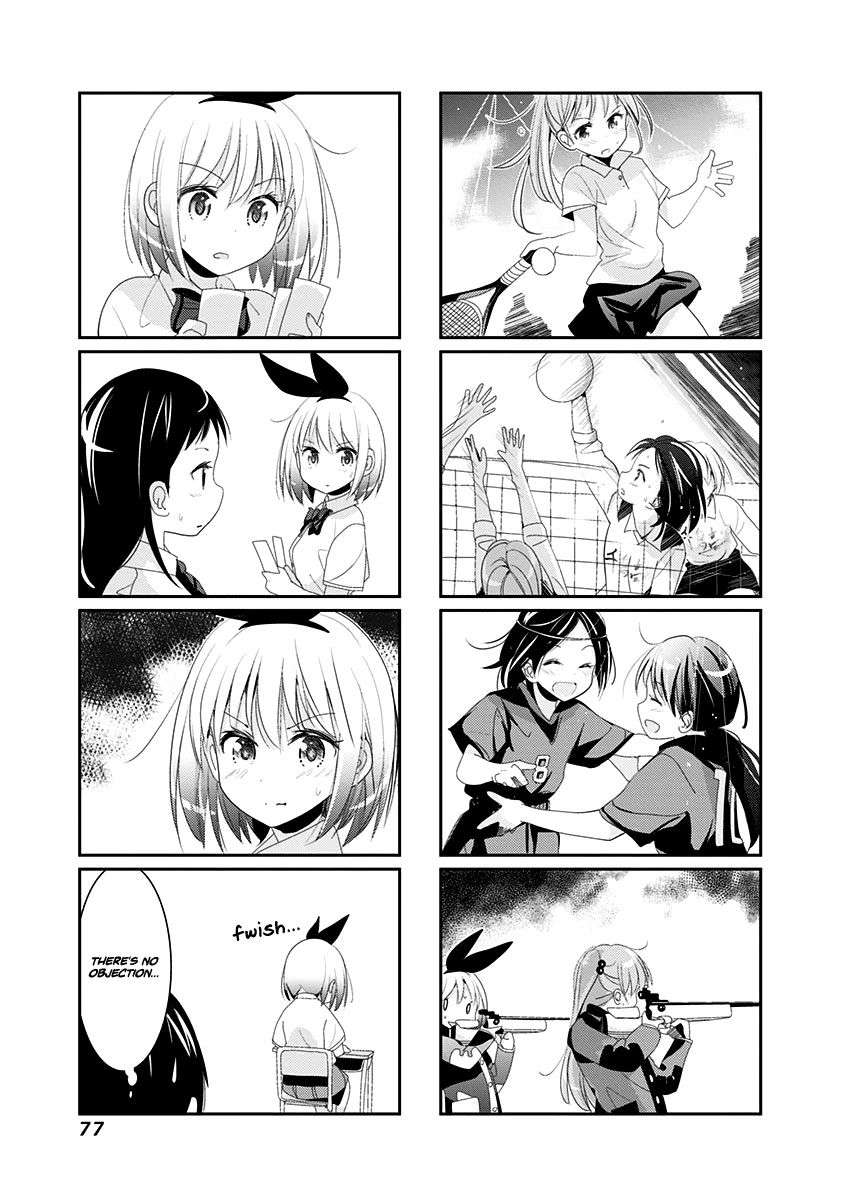 Rifle is Beautiful Chapter 27.2 page 4 - Chapter 27.2: It's not a game, it's a competition♪