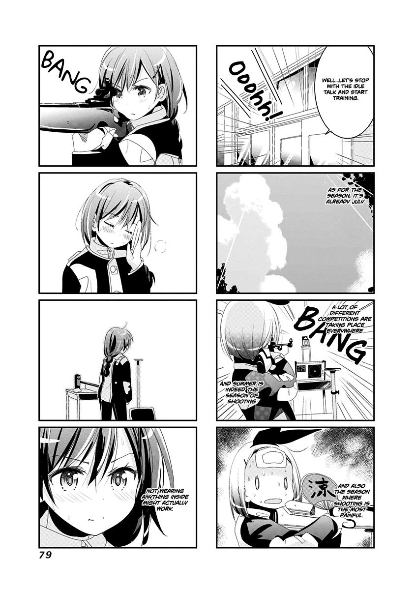 Rifle is Beautiful Chapter 27.2 page 6 - Chapter 27.2: It's not a game, it's a competition♪