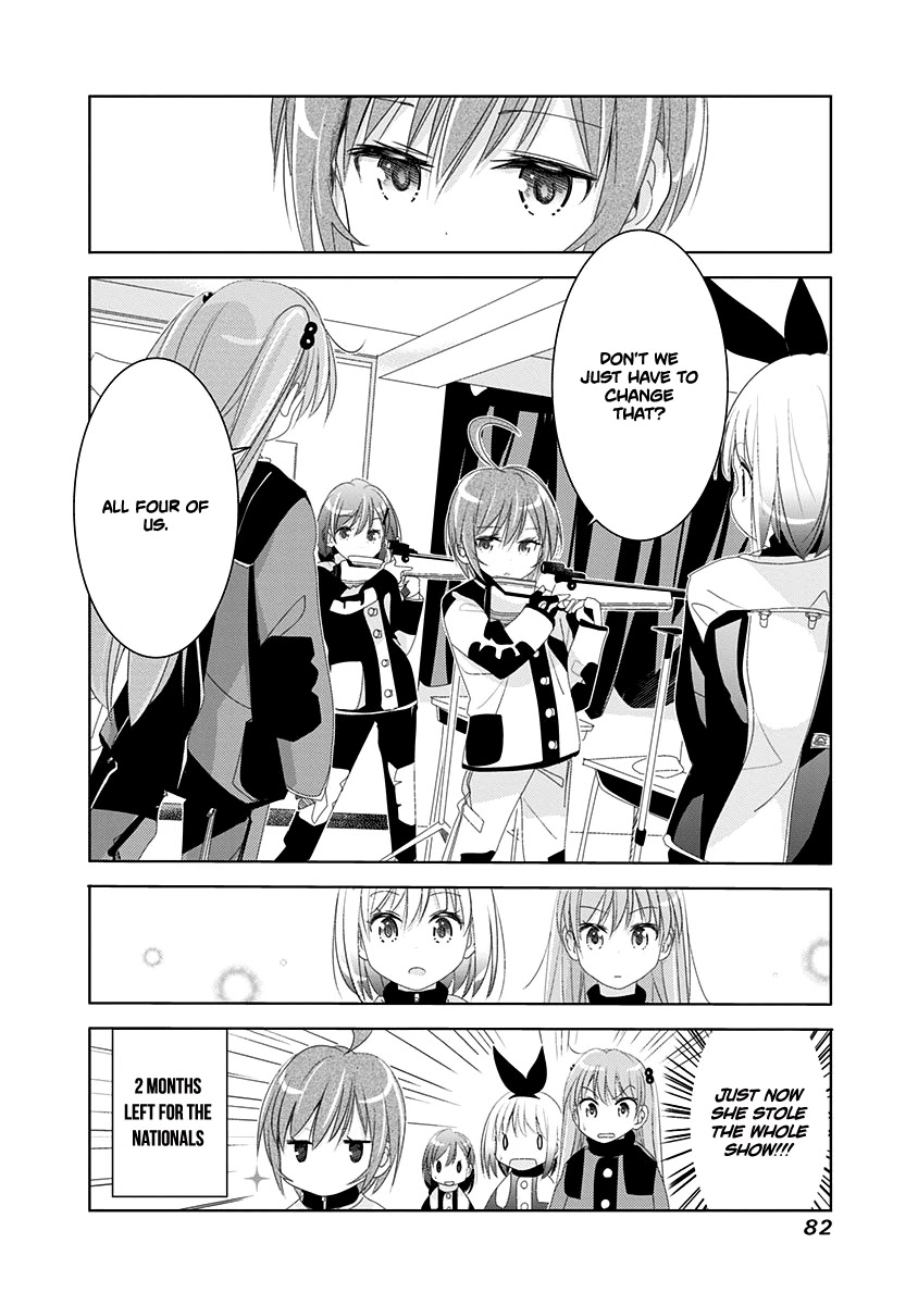 Rifle is Beautiful Chapter 27.2 page 9 - Chapter 27.2: It's not a game, it's a competition♪