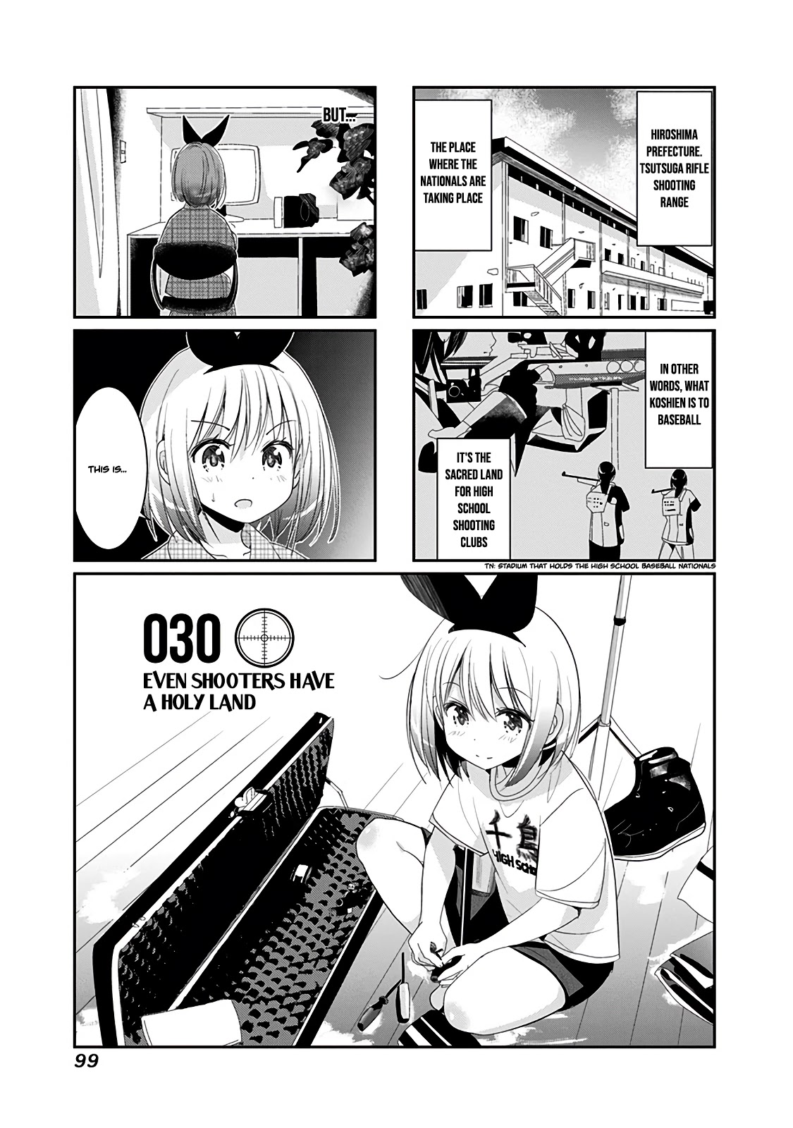 Rifle is Beautiful Chapter 30 page 2 - Chapter 30: Even shooters have a holy land