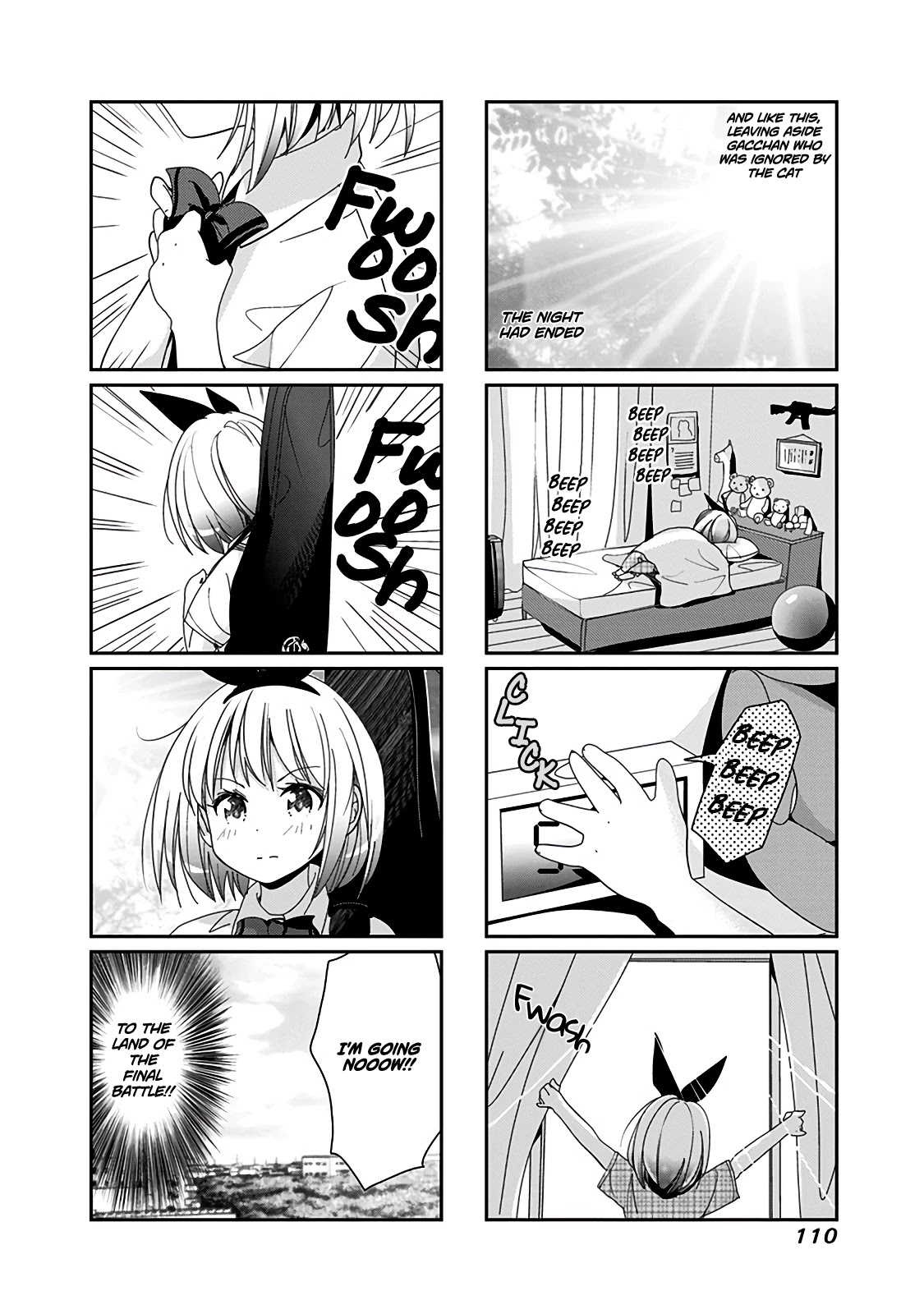 Rifle is Beautiful Chapter 31 page 5 - Chapter 31: Can also play the piano, Meinohama Erika. In the middle of mental concentration