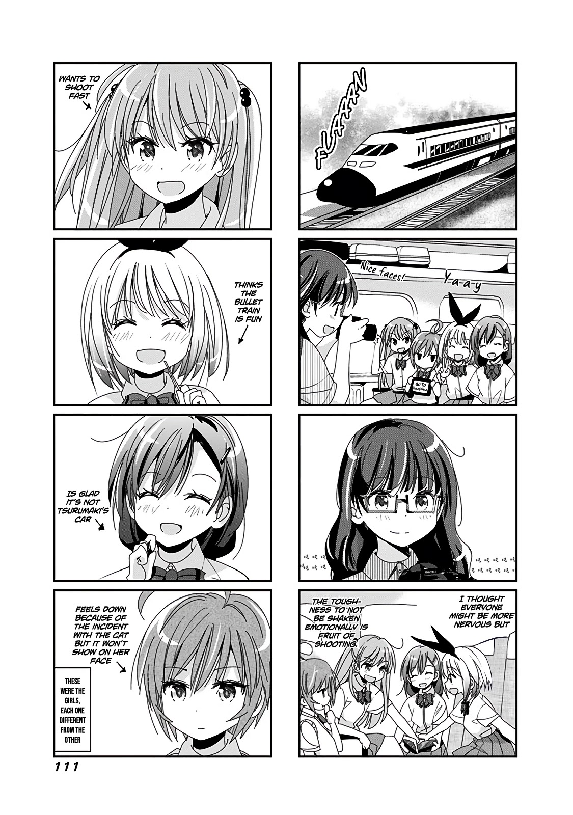 Rifle is Beautiful Chapter 31 page 6 - Chapter 31: Can also play the piano, Meinohama Erika. In the middle of mental concentration