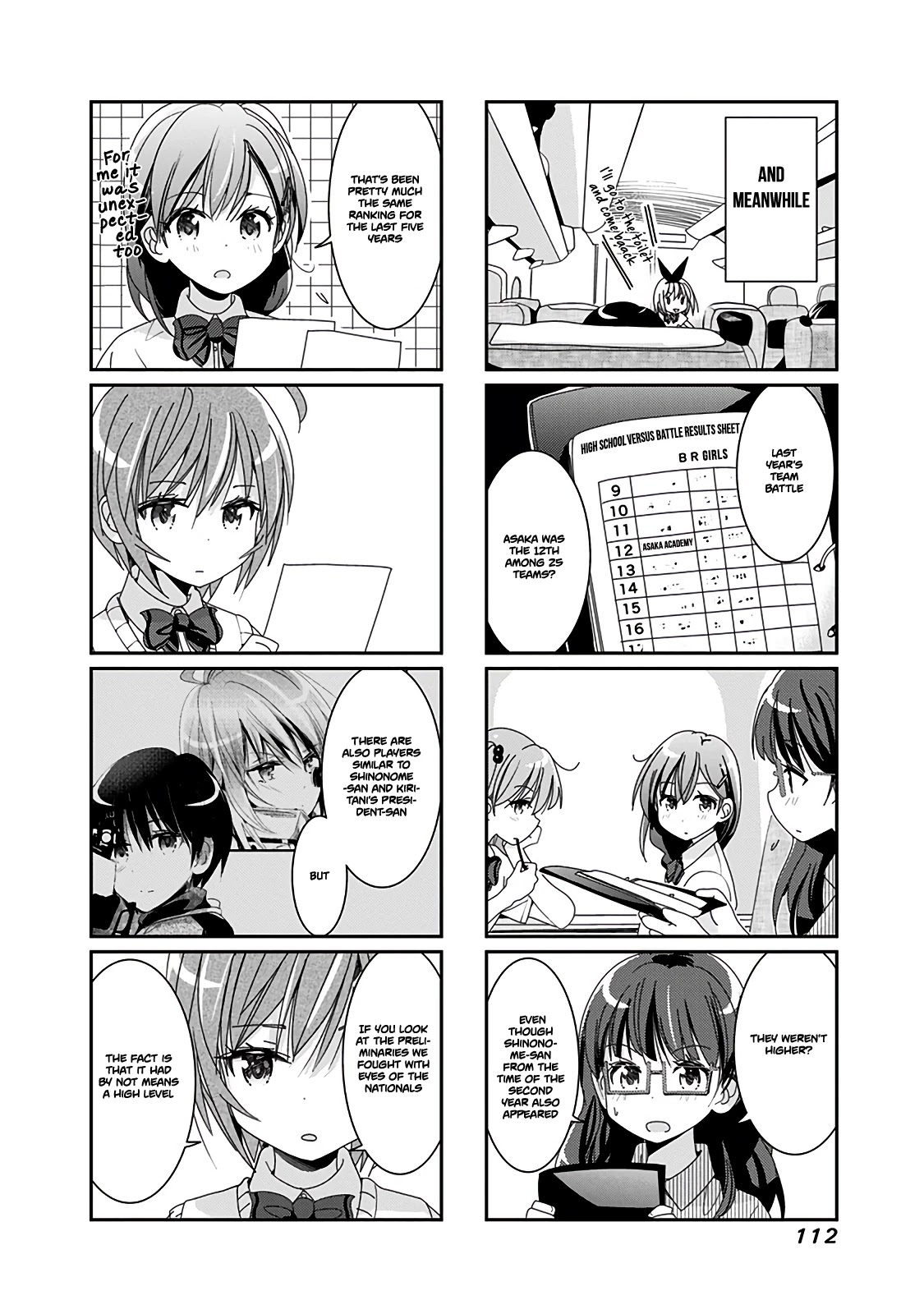 Rifle is Beautiful Chapter 31 page 7 - Chapter 31: Can also play the piano, Meinohama Erika. In the middle of mental concentration