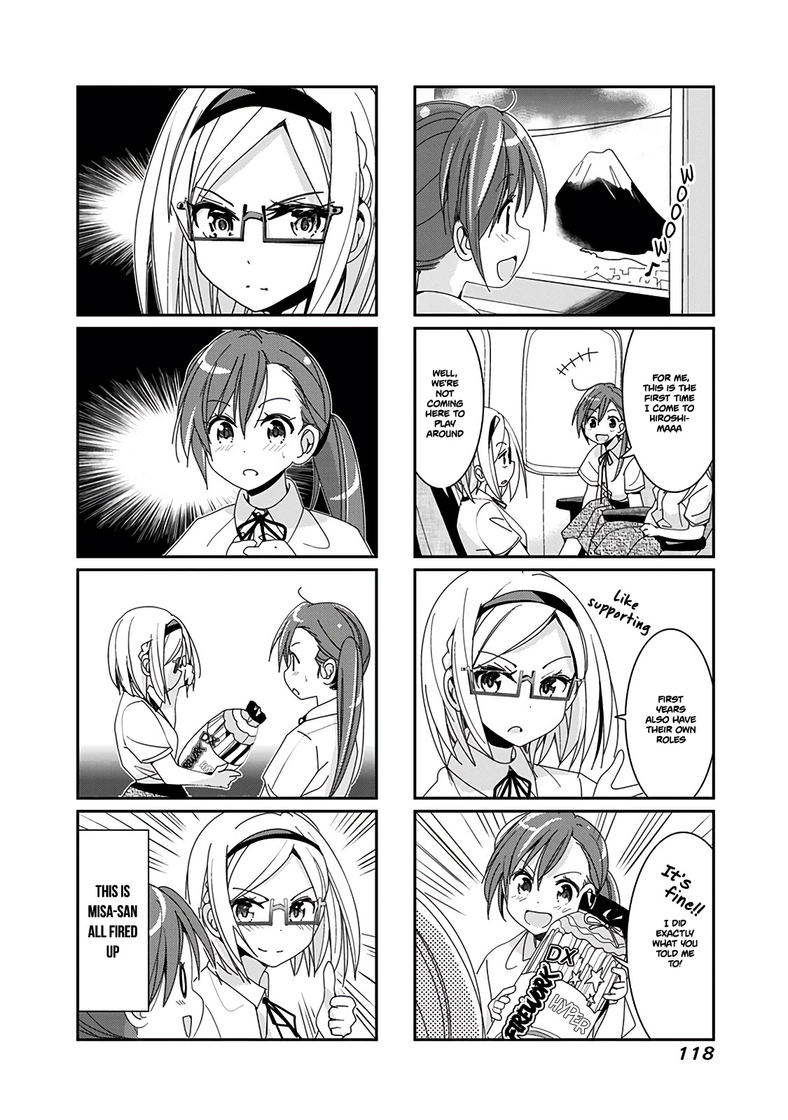 Rifle is Beautiful Chapter 32 page 5 - Chapter 32: Even if our schools are different, We're friends♪