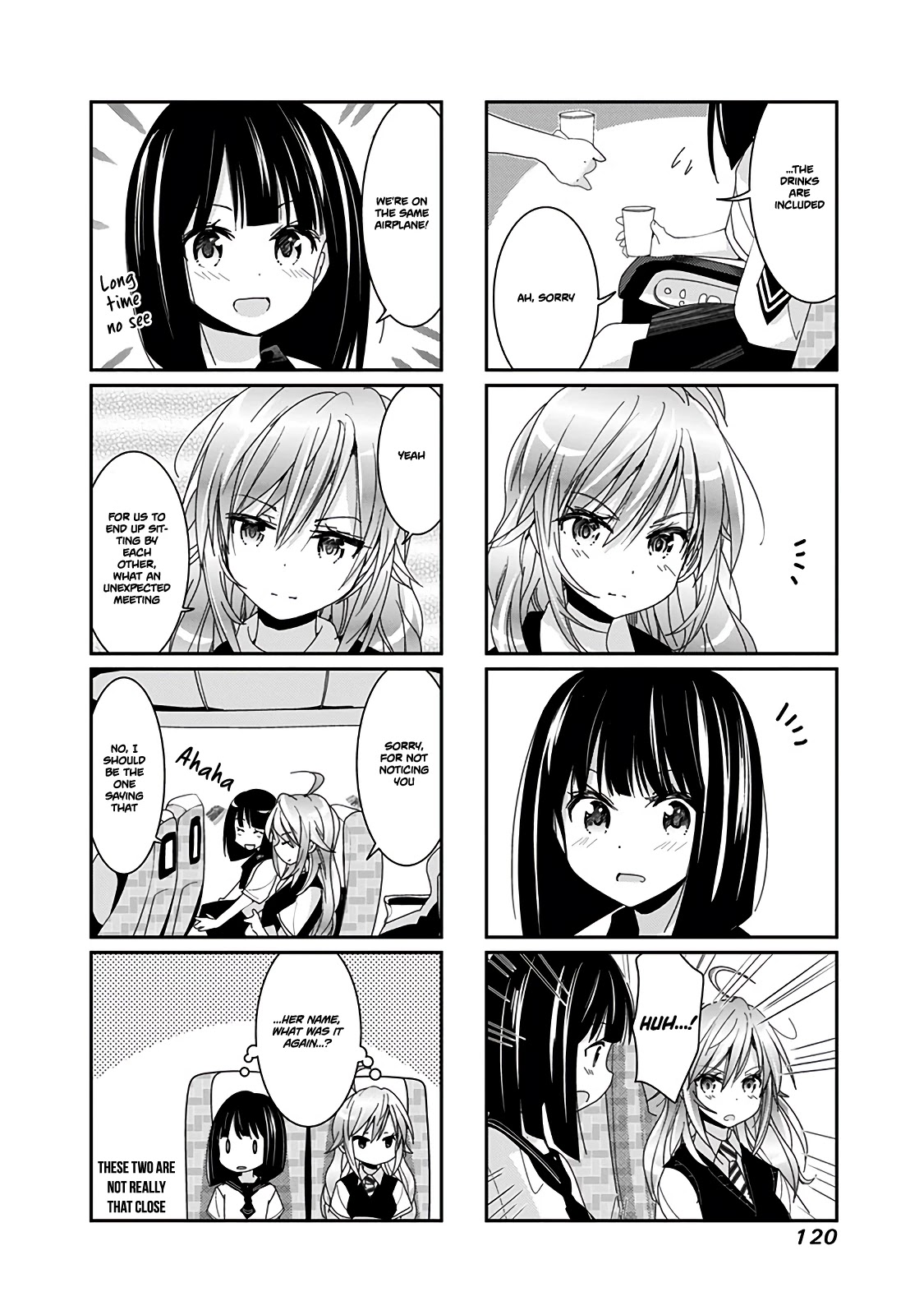 Rifle is Beautiful Chapter 32 page 7 - Chapter 32: Even if our schools are different, We're friends♪