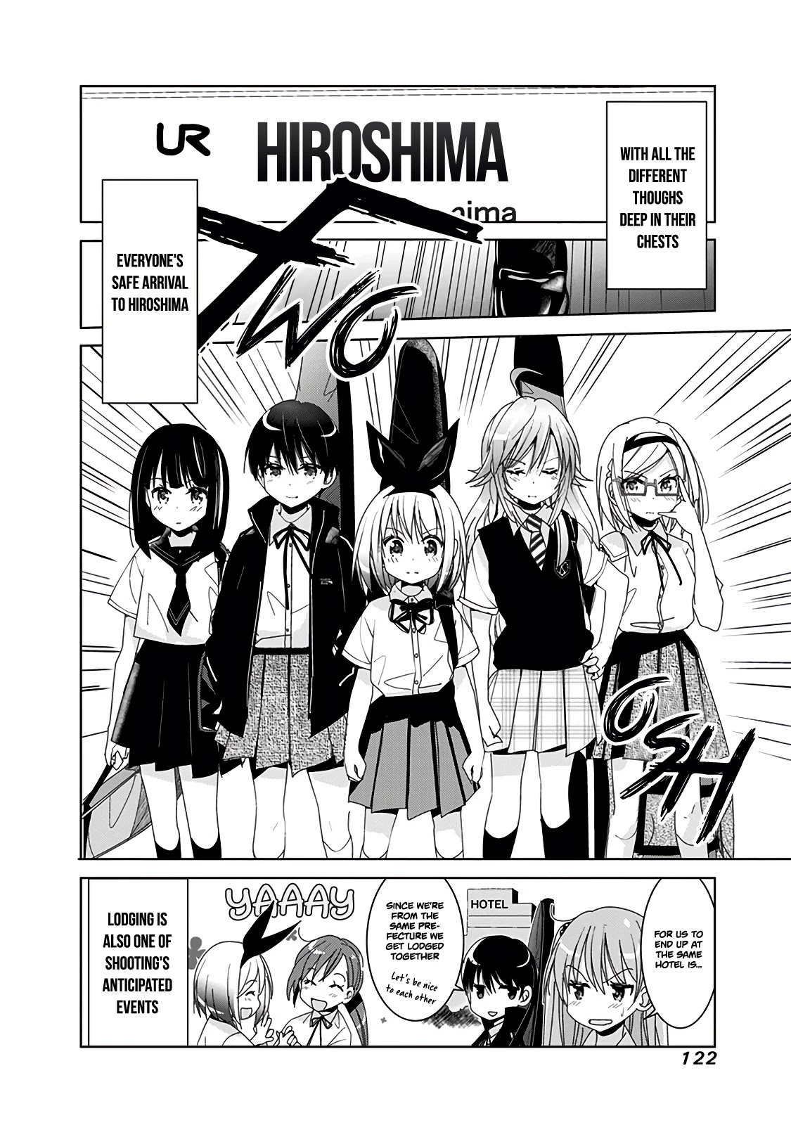 Rifle is Beautiful Chapter 32 page 9 - Chapter 32: Even if our schools are different, We're friends♪