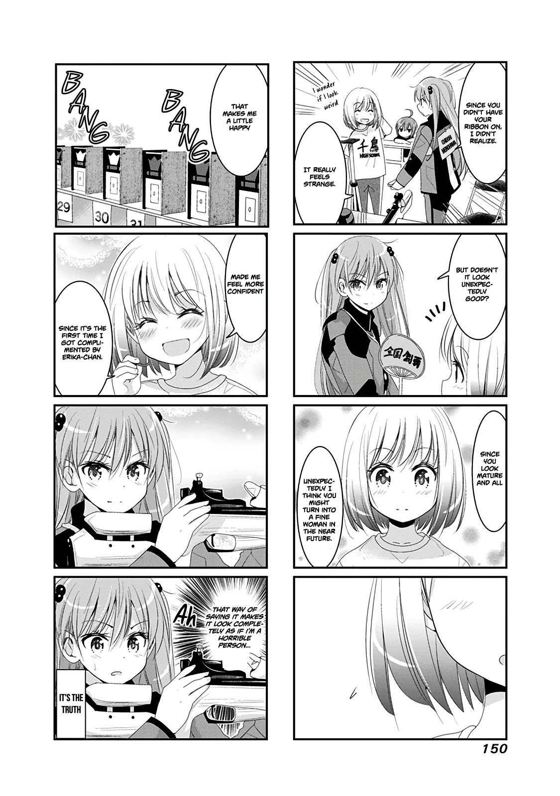 Rifle is Beautiful Chapter 35.1 page 5 - Chapter 35.1: Usually, we do it at Tonari no Young Jump