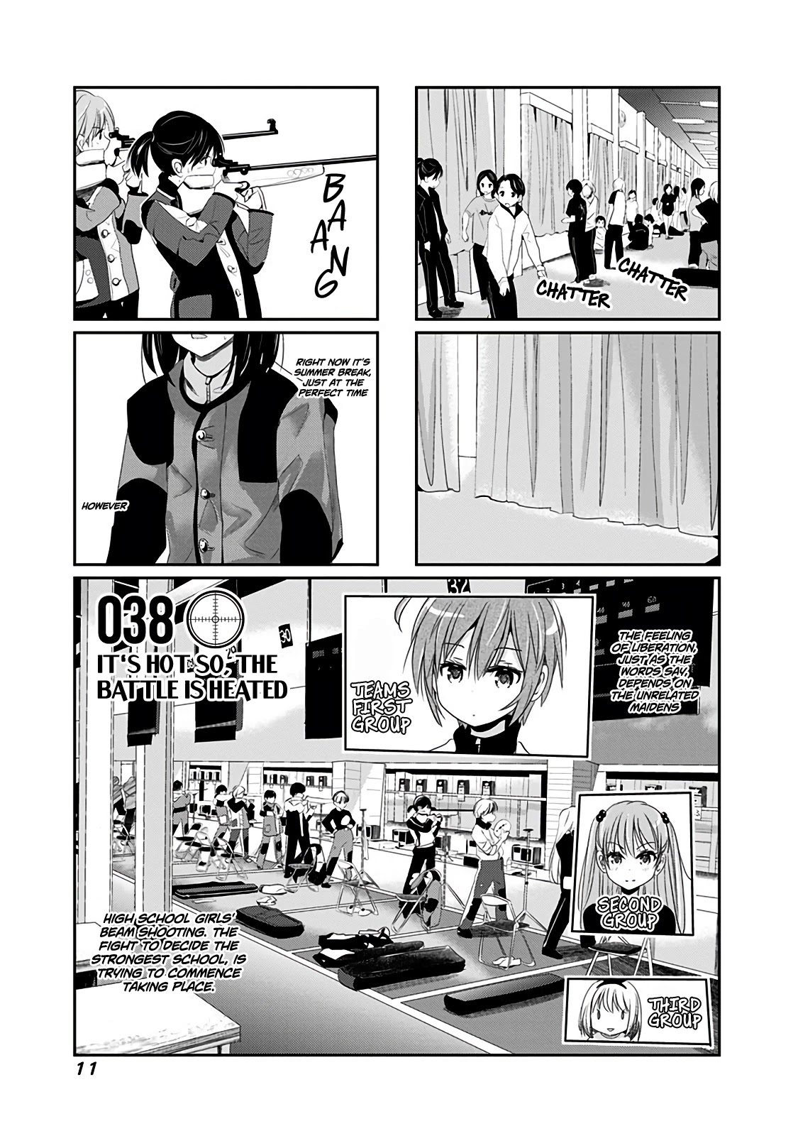 Rifle is Beautiful Chapter 38 page 2 - Chapter 38: It's hot so, the battle is heated