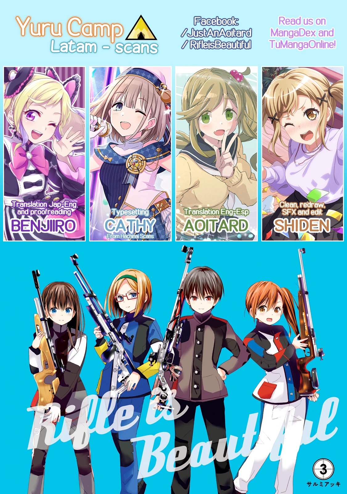 Rifle is Beautiful Chapter 39 page 1 - Chapter 39: Lately, it has felt like a sports manga