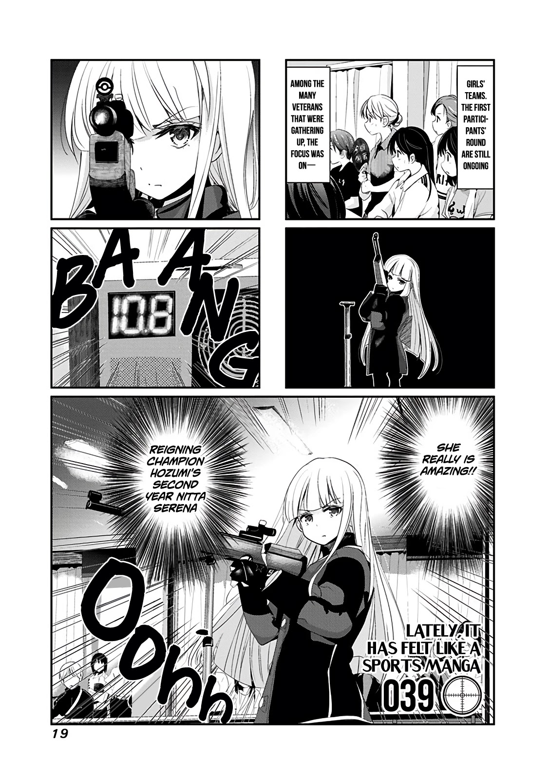 Rifle is Beautiful Chapter 39 page 2 - Chapter 39: Lately, it has felt like a sports manga