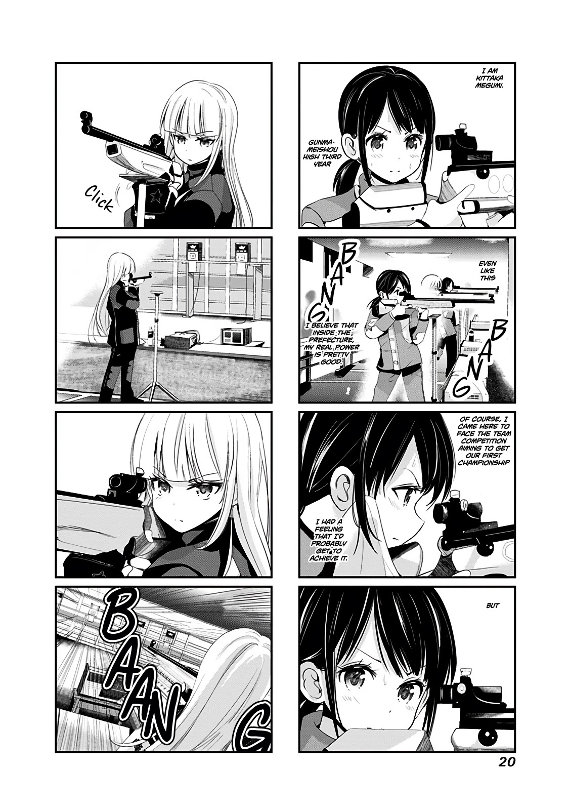 Rifle is Beautiful Chapter 39 page 3 - Chapter 39: Lately, it has felt like a sports manga