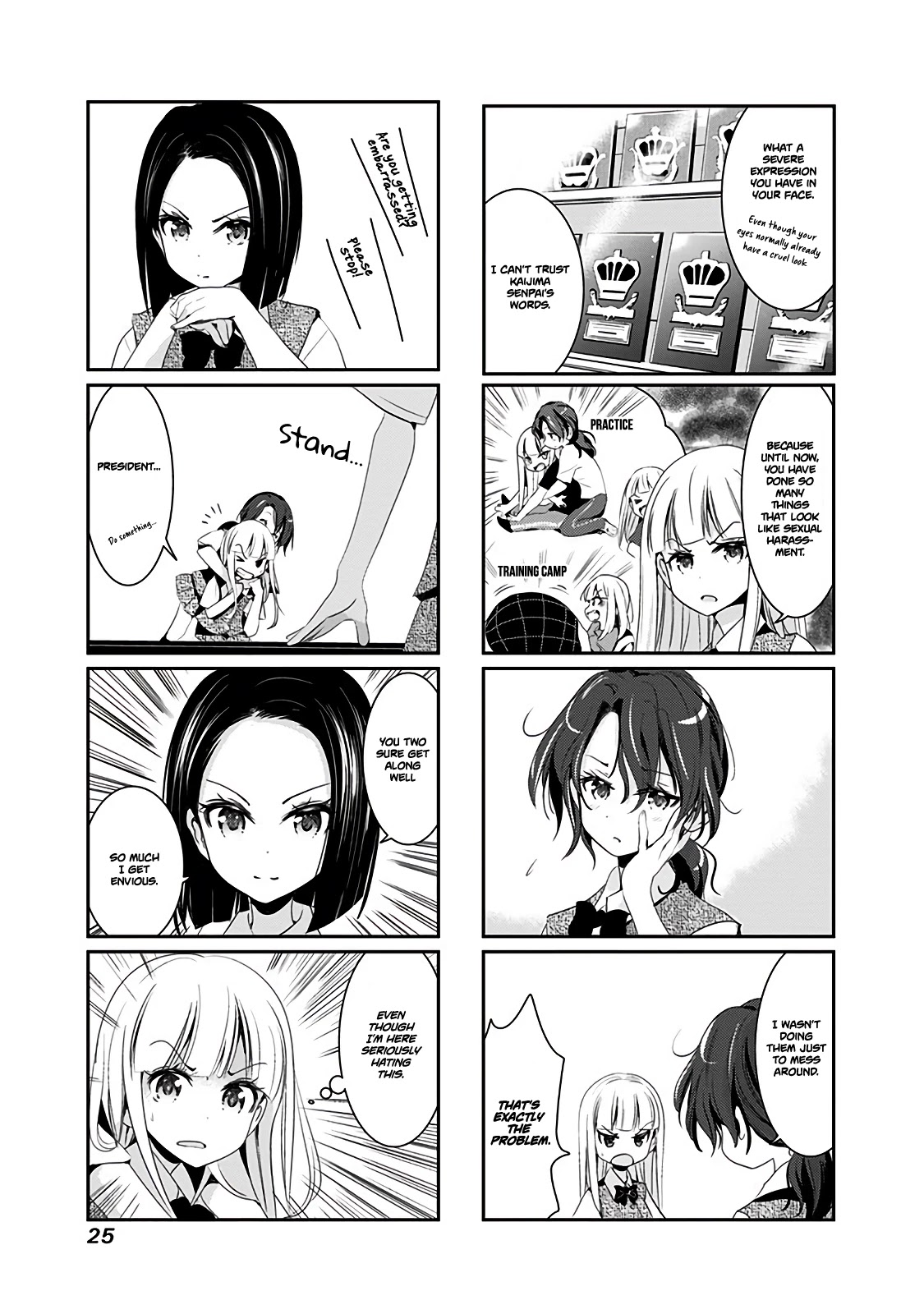 Rifle is Beautiful Chapter 39 page 8 - Chapter 39: Lately, it has felt like a sports manga
