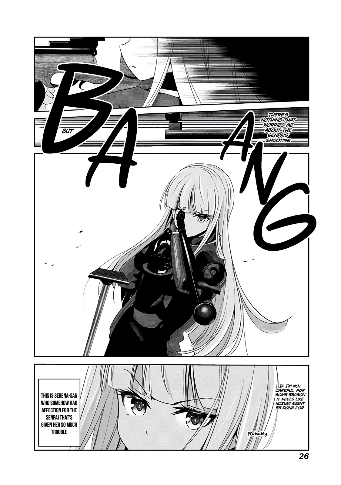 Rifle is Beautiful Chapter 39 page 9 - Chapter 39: Lately, it has felt like a sports manga