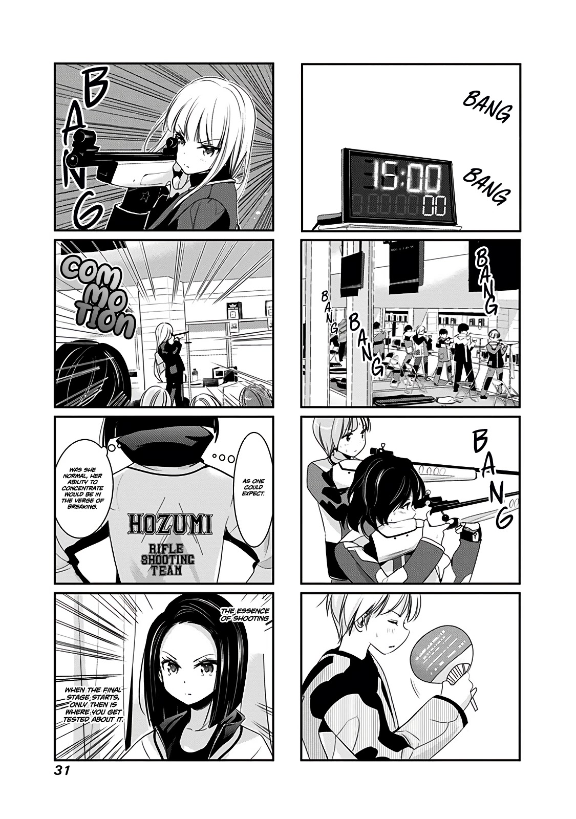 Rifle is Beautiful Chapter 40 page 6 - Chapter 40: It's also midsummer in midsummer. The girls that compete to be no1 in Japan!!