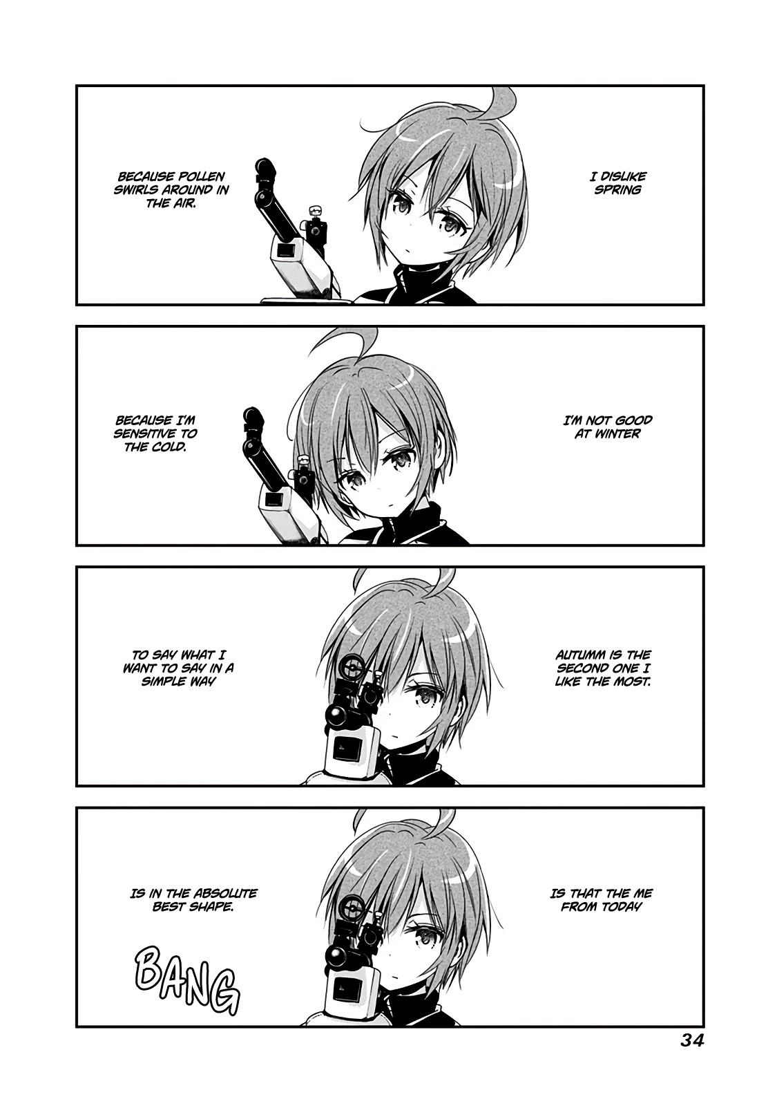 Rifle is Beautiful Chapter 40 page 9 - Chapter 40: It's also midsummer in midsummer. The girls that compete to be no1 in Japan!!