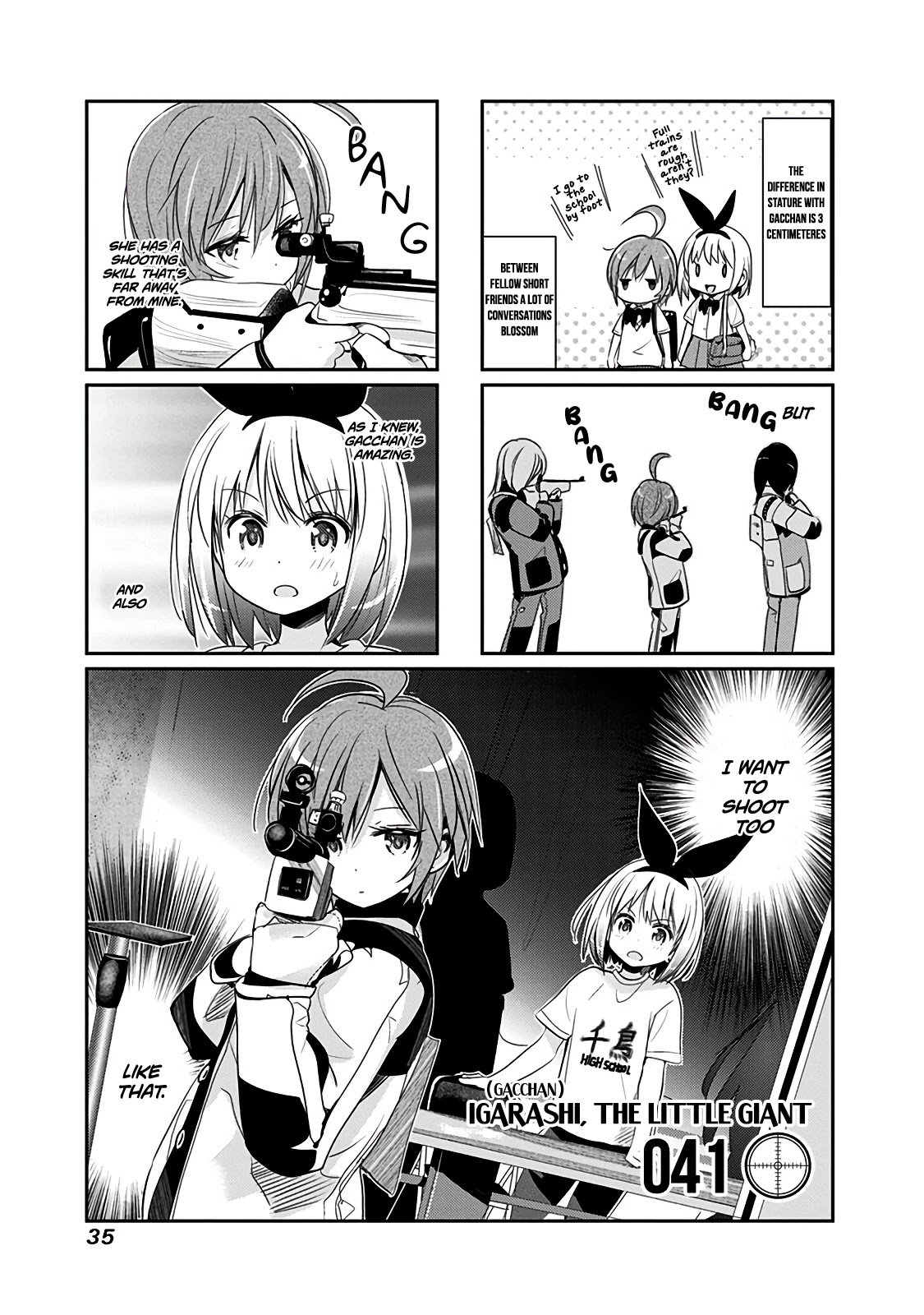 Rifle is Beautiful Chapter 41 page 2 - Chapter 41: Igarashi (Gacchan), the little giant