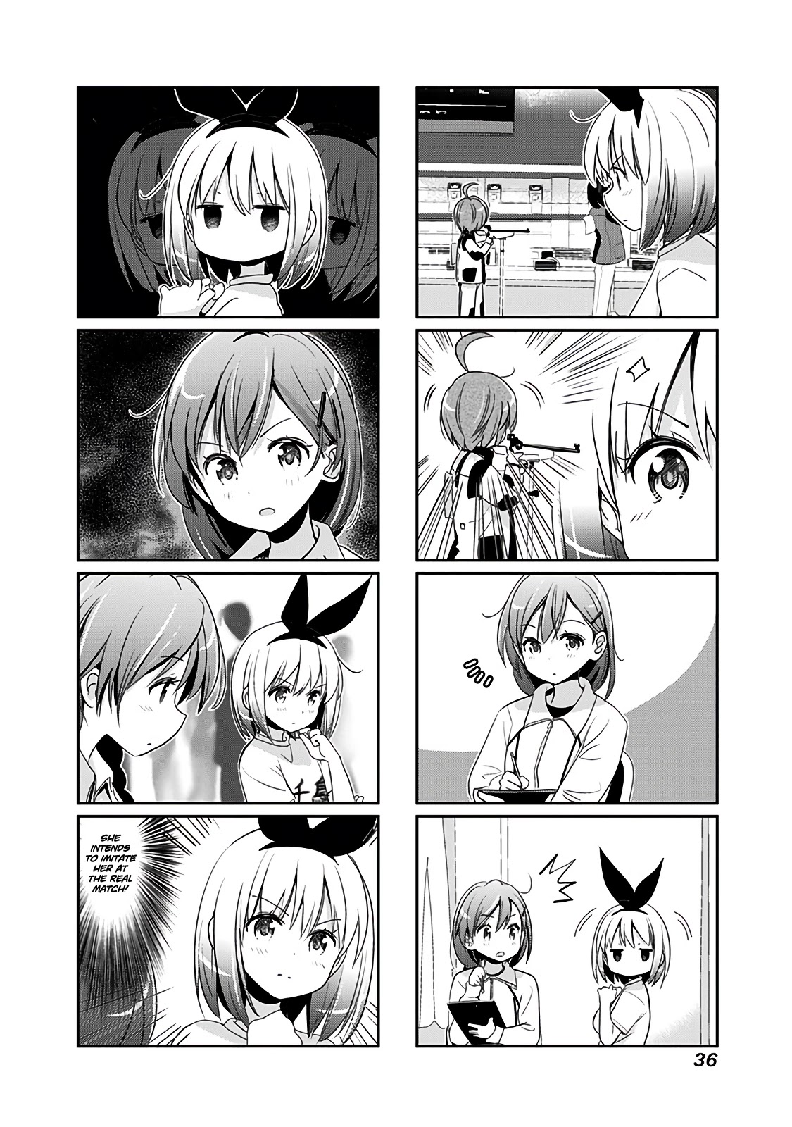 Rifle is Beautiful Chapter 41 page 3 - Chapter 41: Igarashi (Gacchan), the little giant