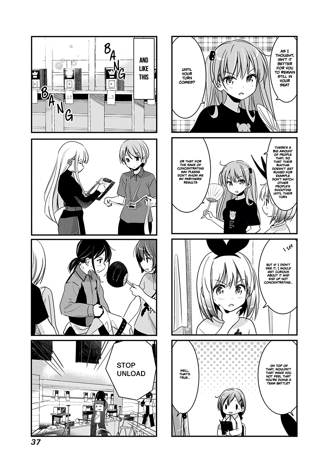 Rifle is Beautiful Chapter 41 page 4 - Chapter 41: Igarashi (Gacchan), the little giant