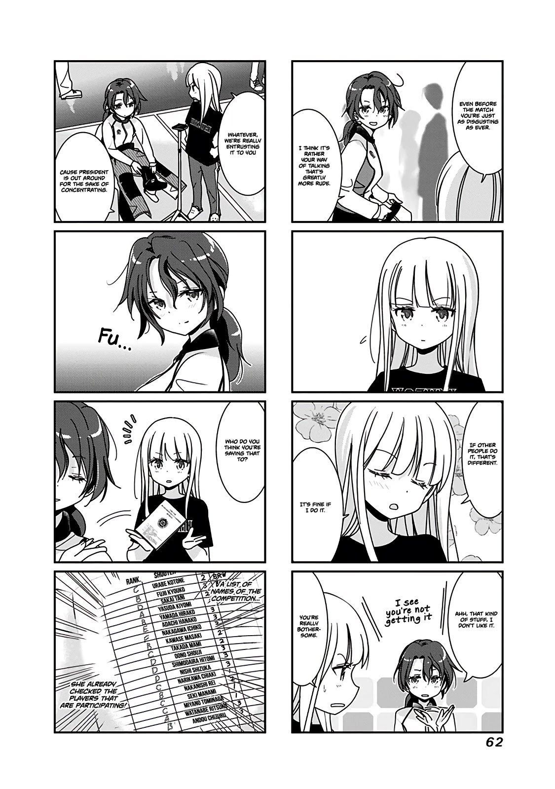 Rifle is Beautiful Chapter 44 page 5 - Chapter 44: Meinohama Erika, paying an unannounced visit