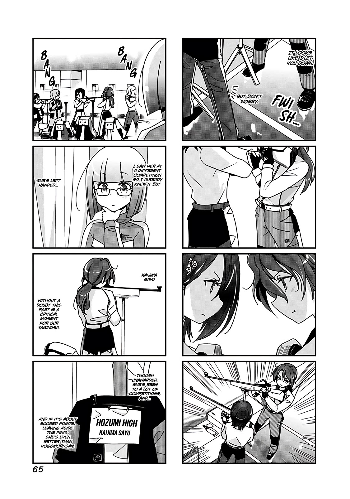 Rifle is Beautiful Chapter 44 page 8 - Chapter 44: Meinohama Erika, paying an unannounced visit