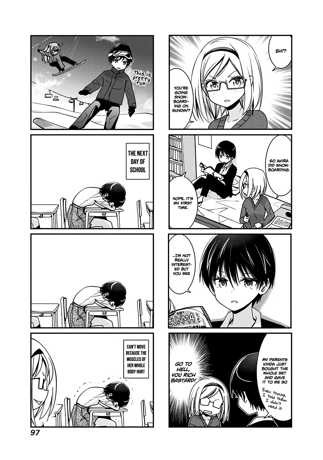 Rifle is Beautiful Chapter 48 page 8 - Chapter 48: The fierce inter-high battle is ongoing but (Leaving that aside)