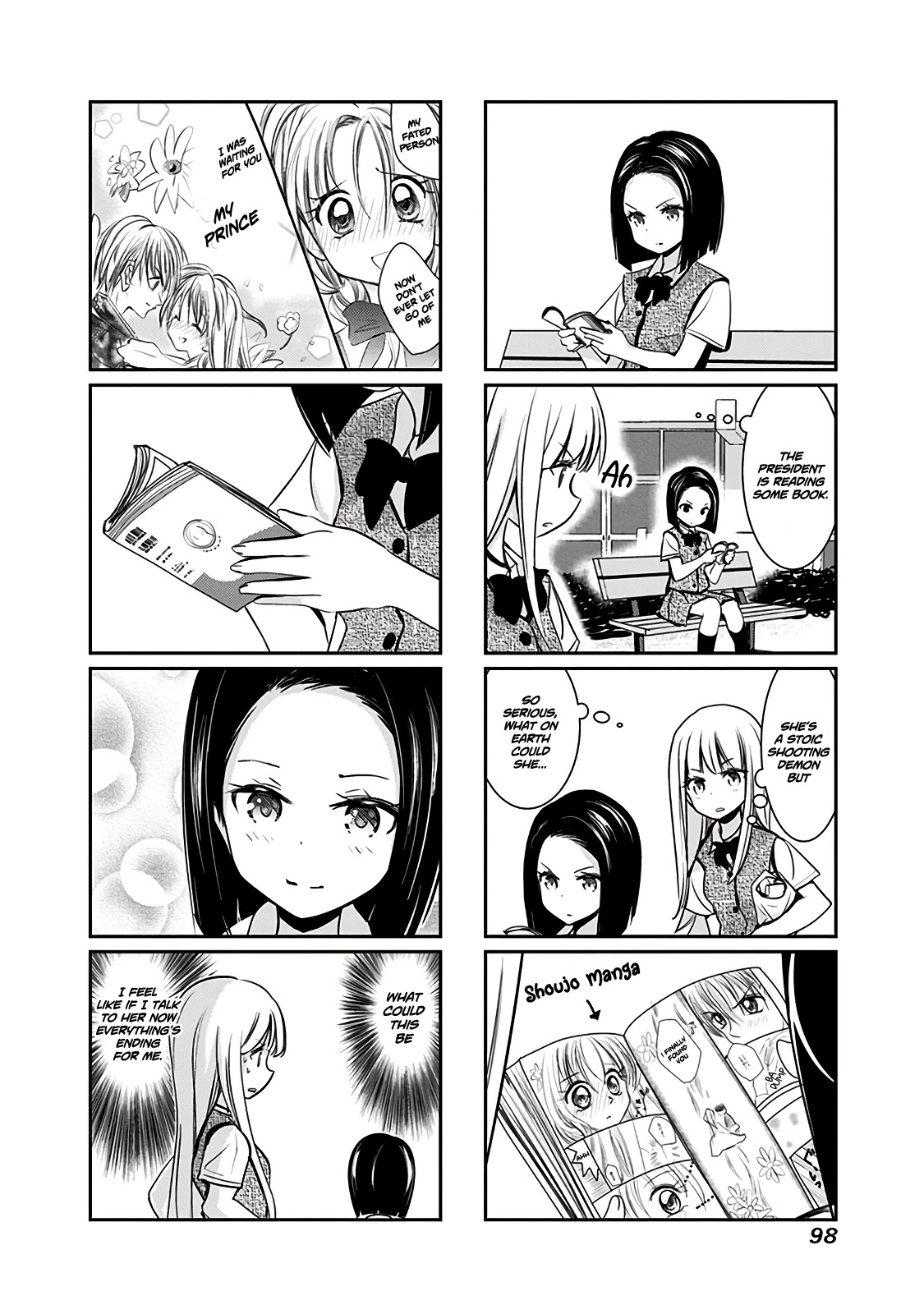 Rifle is Beautiful Chapter 48 page 9 - Chapter 48: The fierce inter-high battle is ongoing but (Leaving that aside)