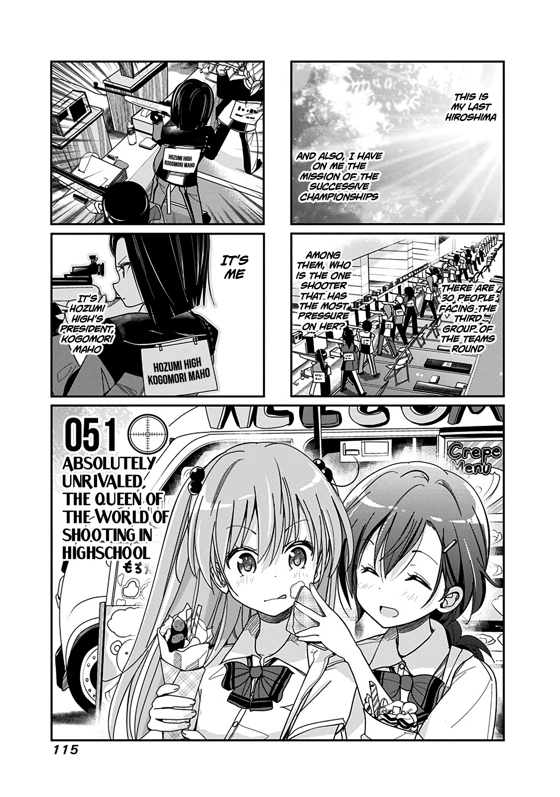 Rifle is Beautiful Chapter 51 page 2 - Chapter 51: Absolutely unrivaled, the queen of the world of shooting in Highschool