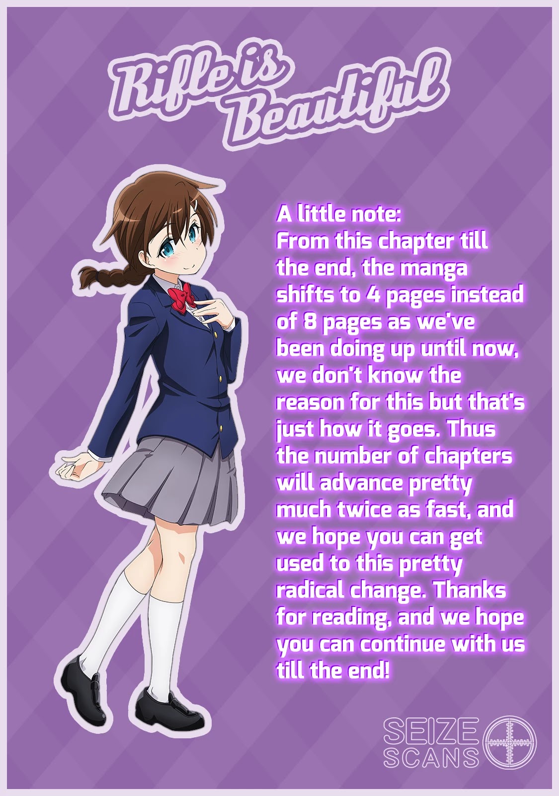 Rifle is Beautiful Chapter 59 page 6 - Chapter 59: I am not the protagonist