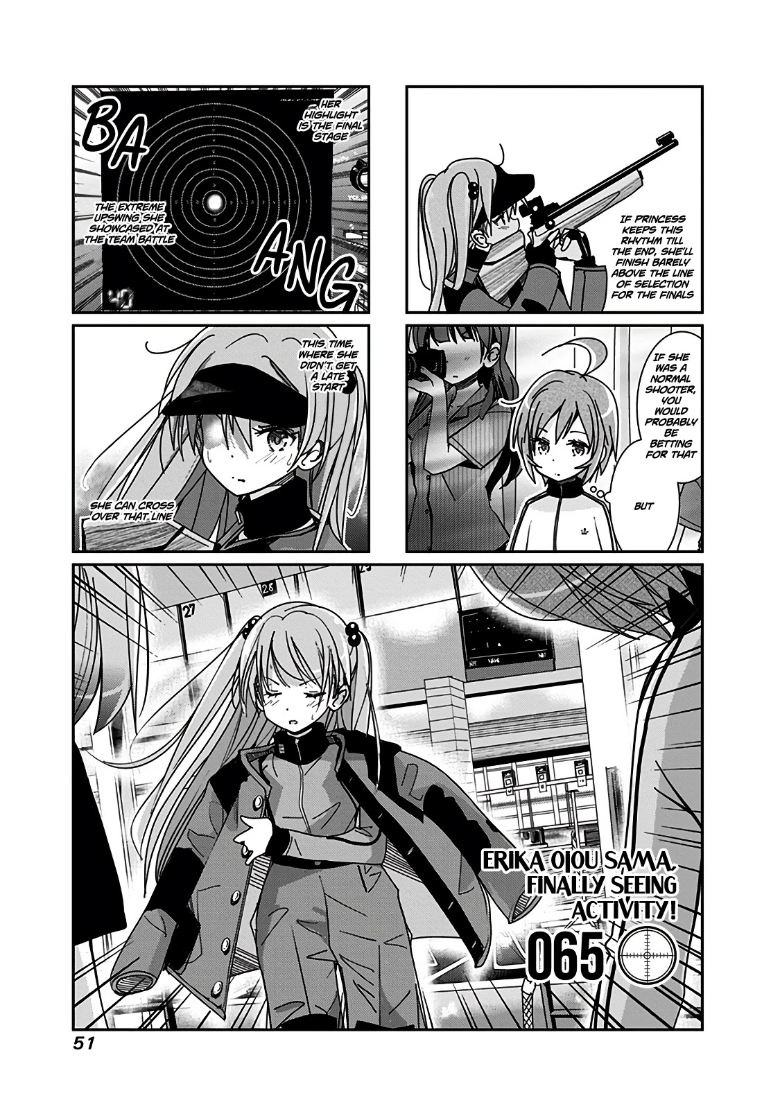 Rifle is Beautiful Chapter 65 page 2 - Chapter 65: Erika Ojou-sama, finally seeing activity!