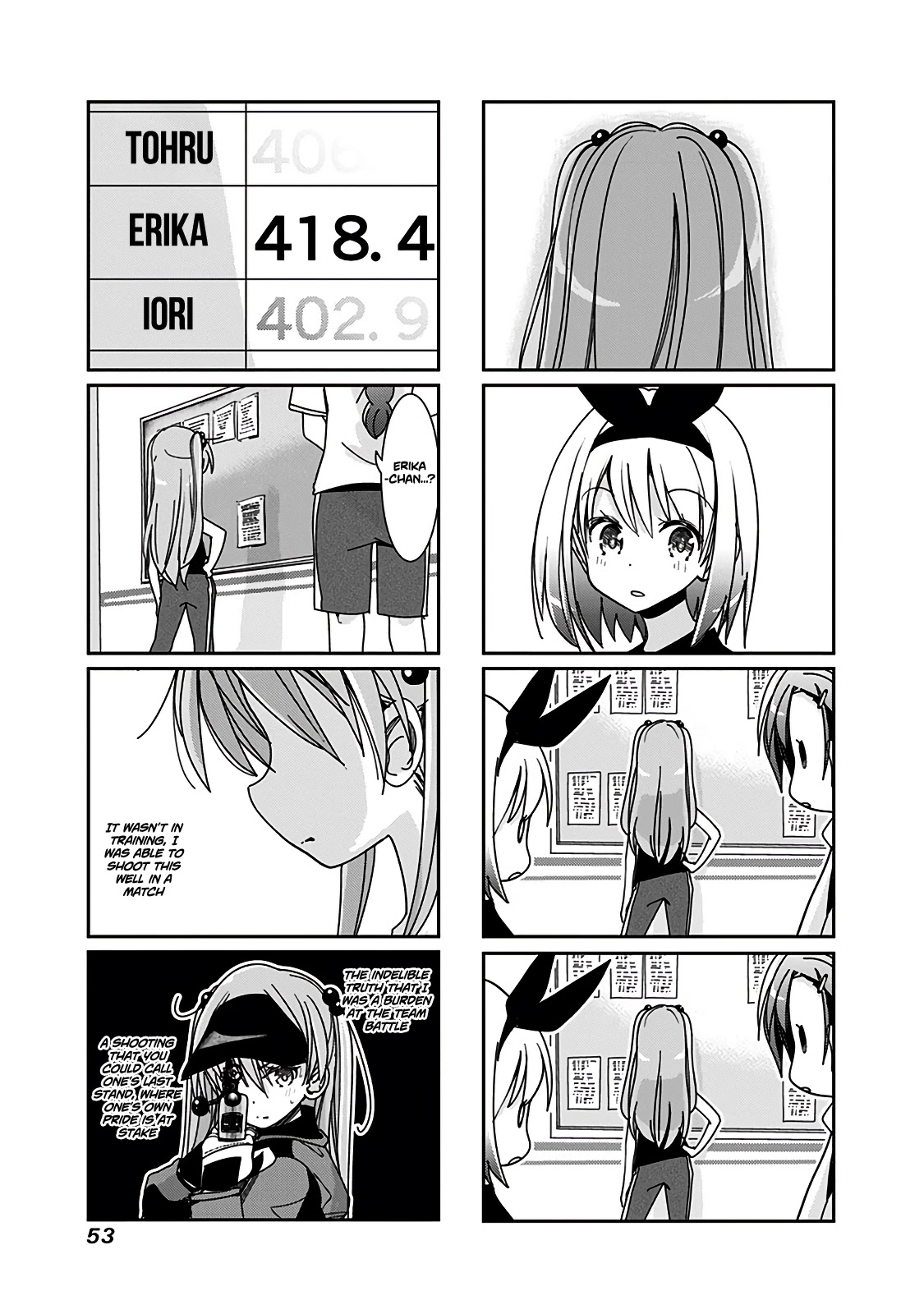 Rifle is Beautiful Chapter 65 page 4 - Chapter 65: Erika Ojou-sama, finally seeing activity!
