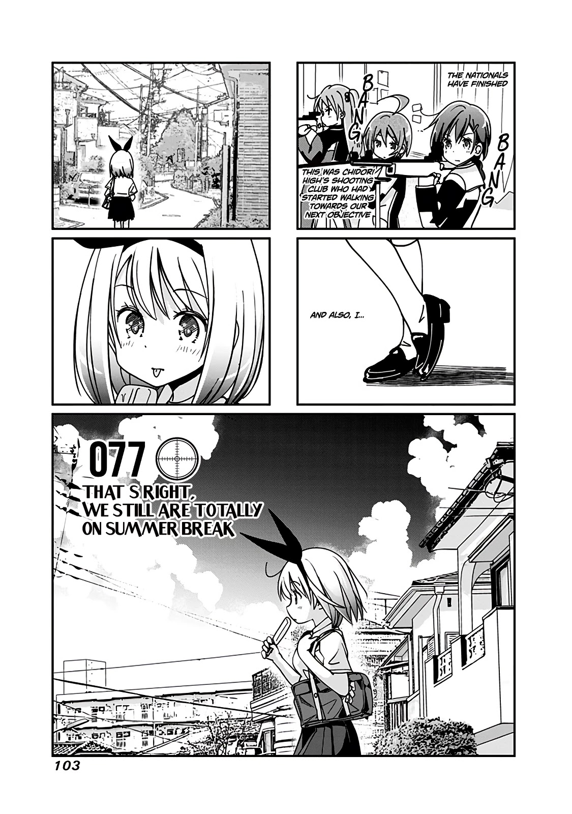 Rifle is Beautiful Chapter 77 page 2 - Chapter 77: That's right, we still are totally on summer break