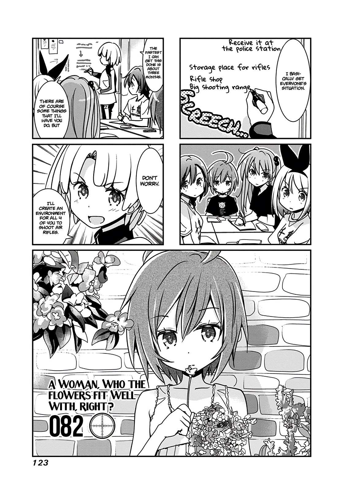 Rifle is Beautiful Chapter 82 page 2 - Chapter 82: A woman, who the flowers fit well with, right?