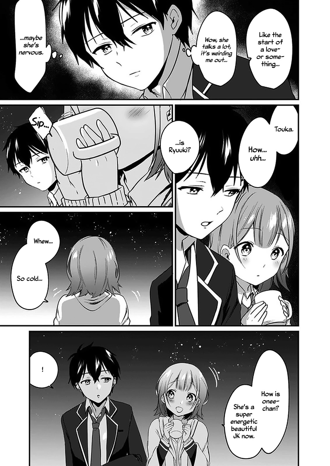 Right now, she's still my childhood friend's sister. Chapter 1 page 18 - Chapter 1