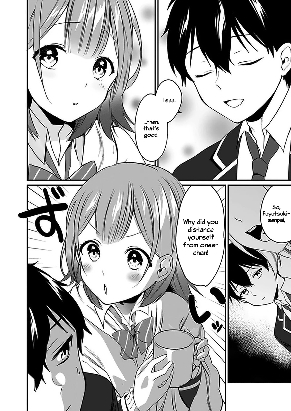 Right now, she's still my childhood friend's sister. Chapter 1 page 19 - Chapter 1