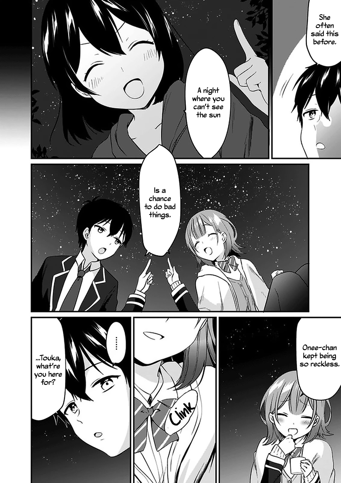 Right now, she's still my childhood friend's sister. Chapter 1 page 21 - Chapter 1