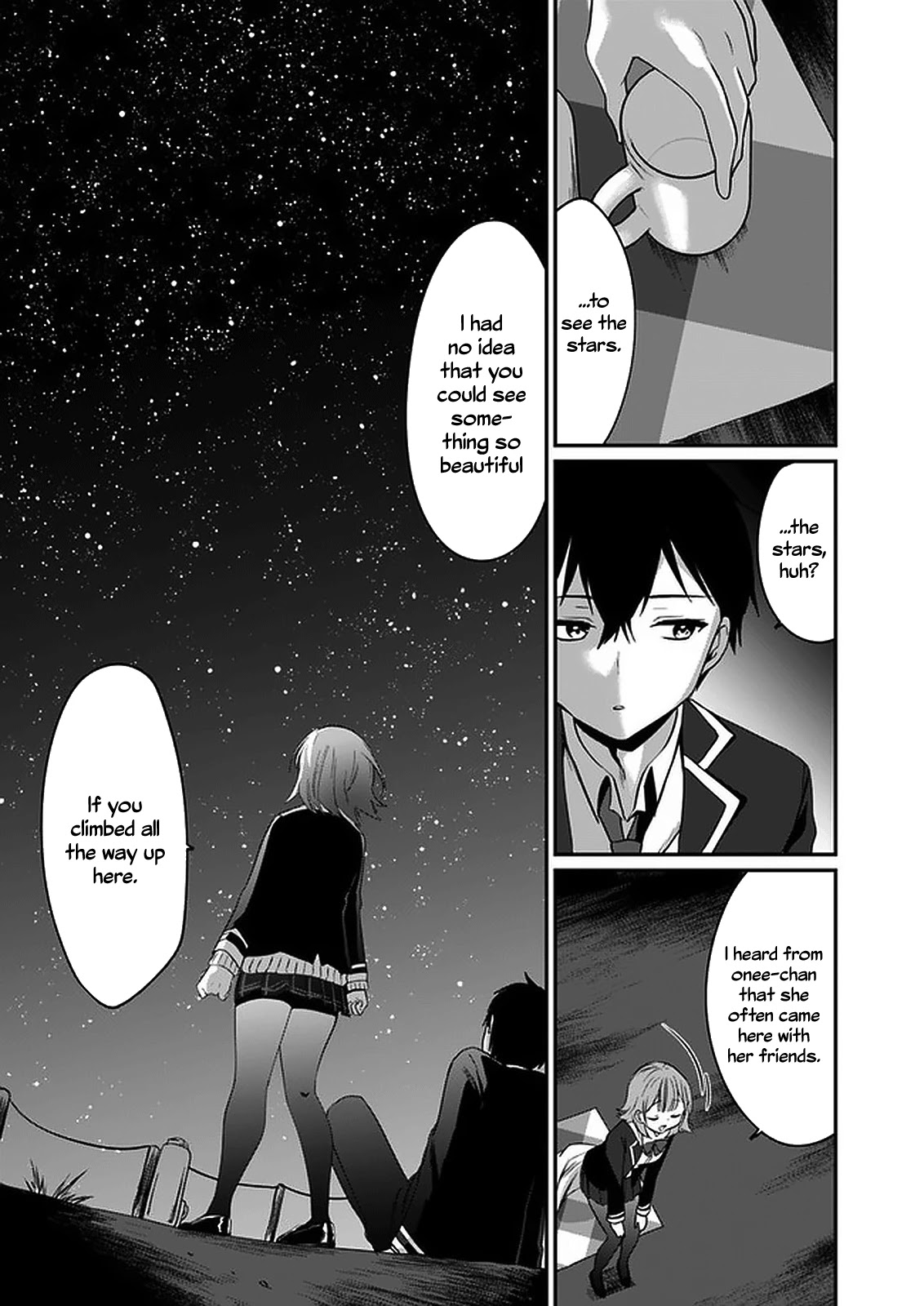 Right now, she's still my childhood friend's sister. Chapter 1 page 22 - Chapter 1