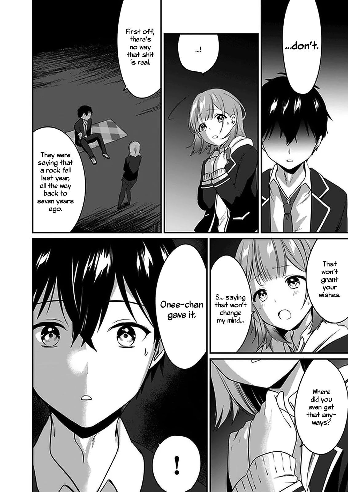 Right now, she's still my childhood friend's sister. Chapter 1 page 25 - Chapter 1