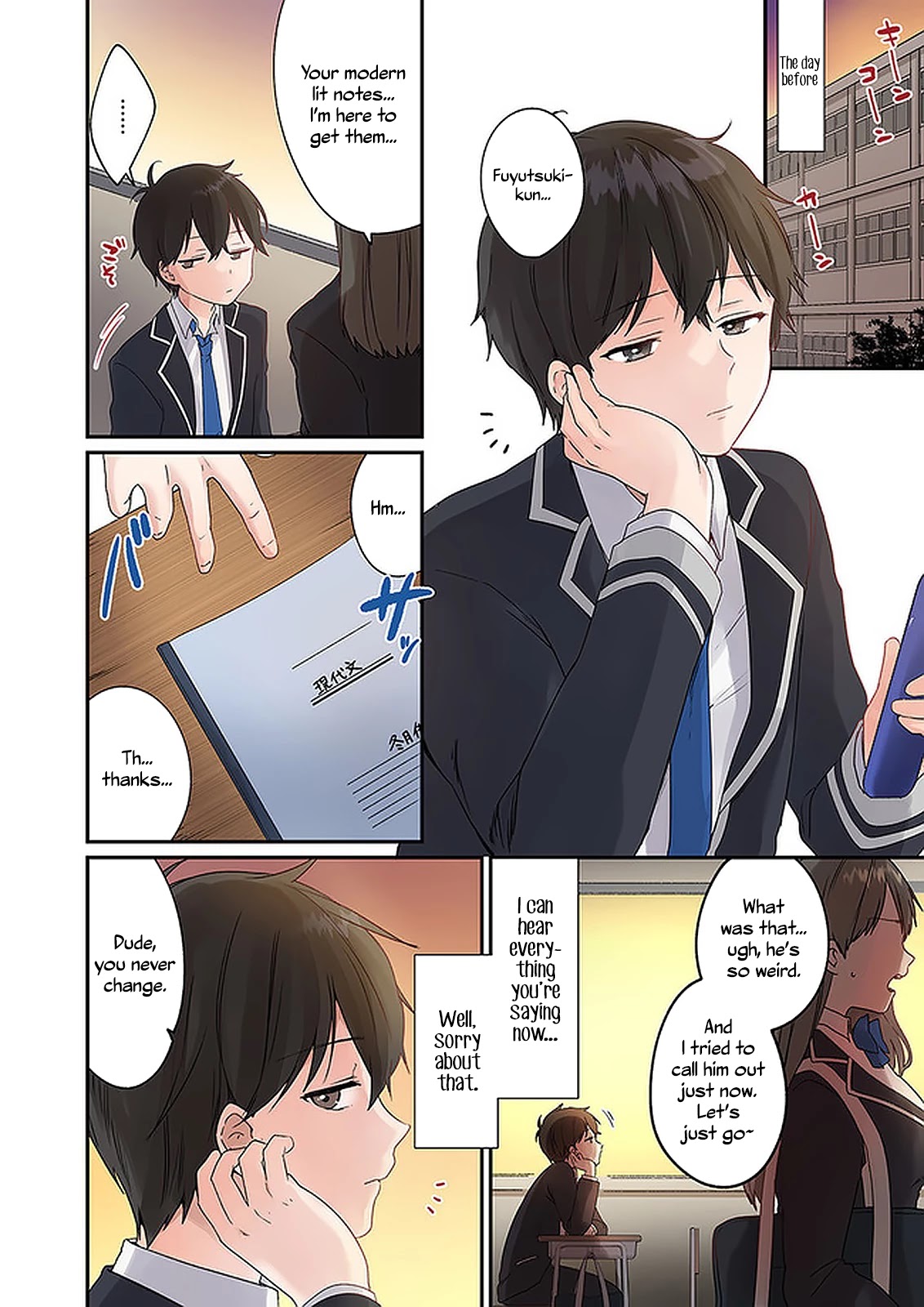 Right now, she's still my childhood friend's sister. Chapter 1 page 3 - Chapter 1