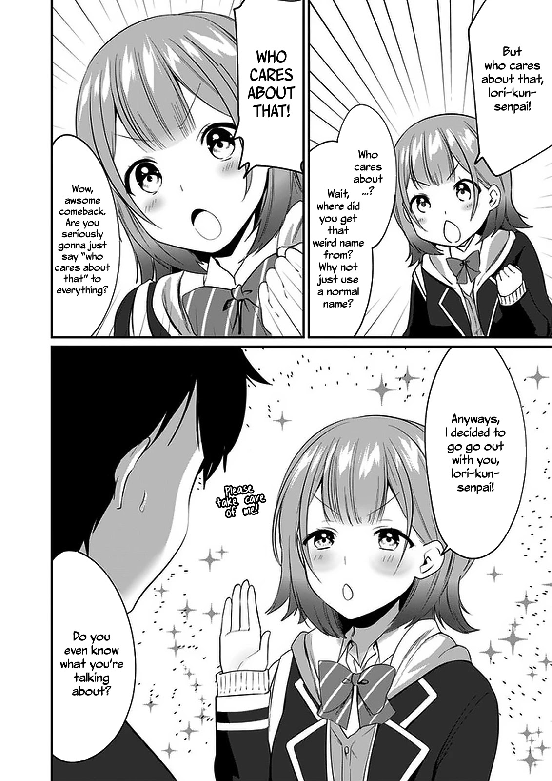 Right now, she's still my childhood friend's sister. Chapter 1 page 31 - Chapter 1