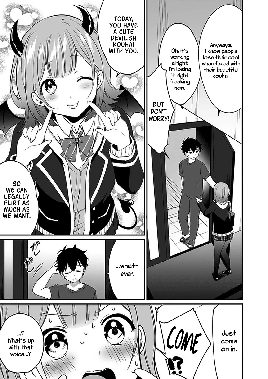 Right now, she's still my childhood friend's sister. Chapter 1 page 32 - Chapter 1