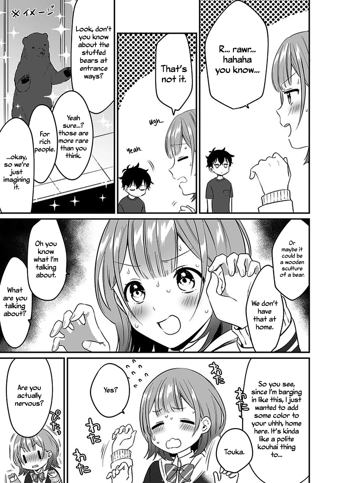 Right now, she's still my childhood friend's sister. Chapter 1 page 36 - Chapter 1